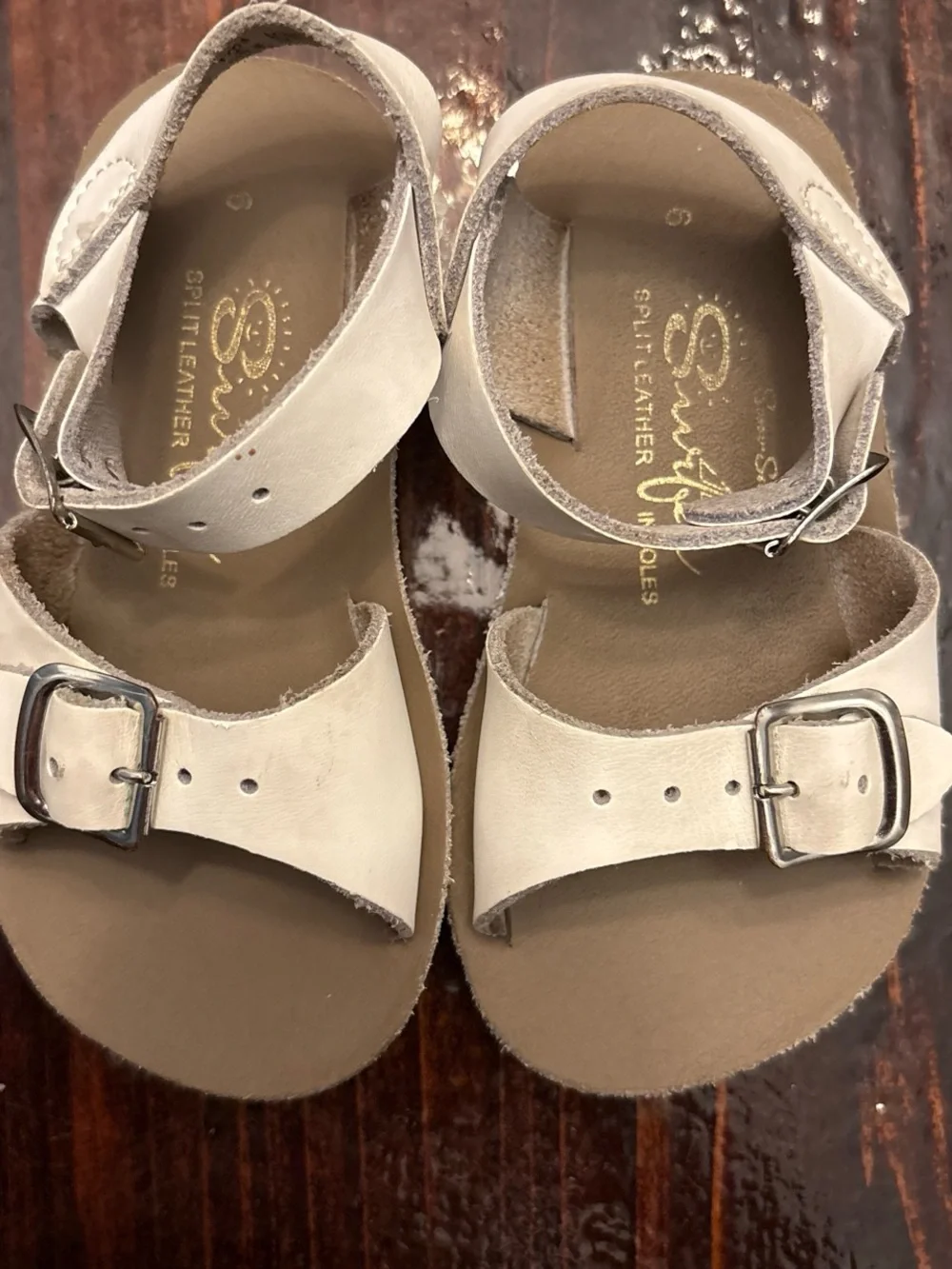 Classic White Baby Walker Sandals